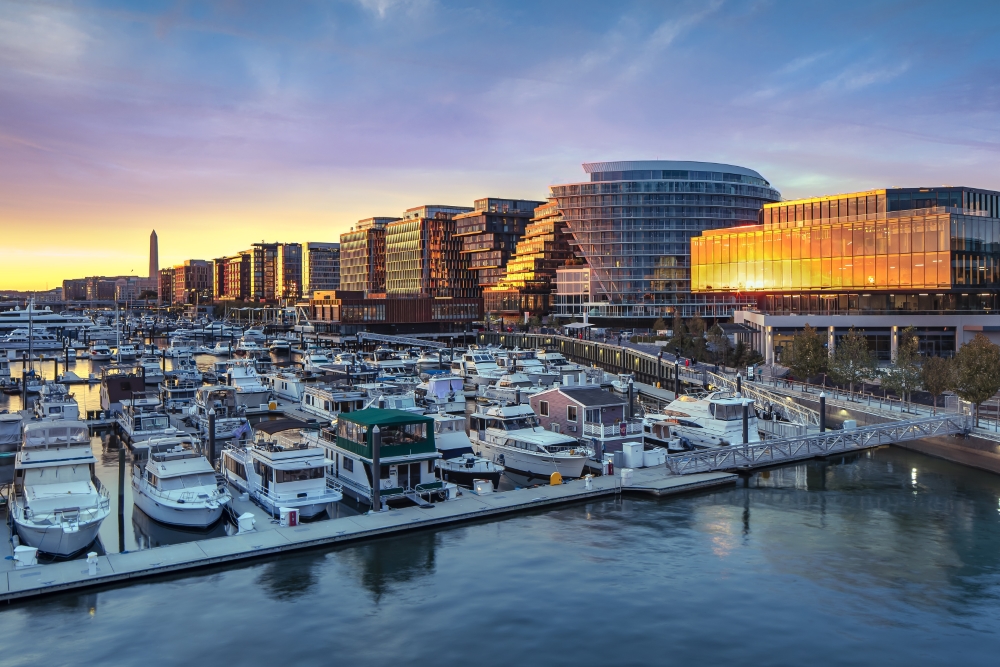 Sunset at the Wharf, Washington DC